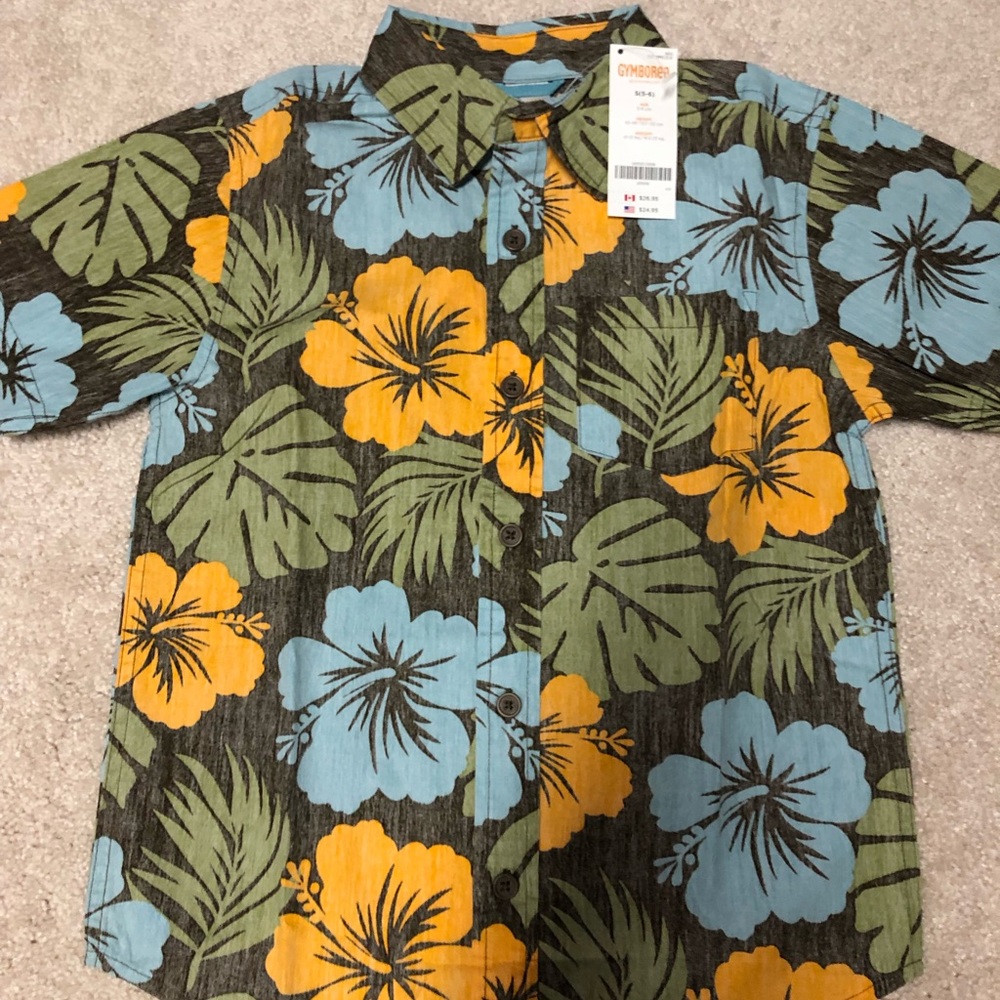 Gymboree boys shirt size small 5/6